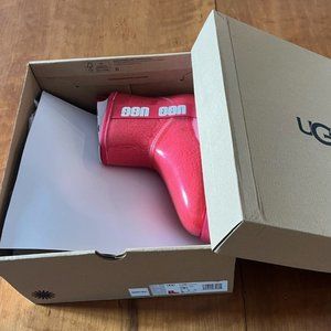 UGG Classic Clear Mini Hibiscus Pink